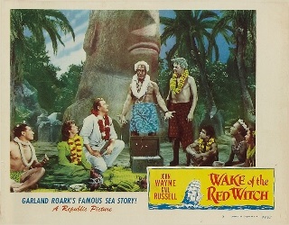 WAKE OF THE RED WITCH moai tiki